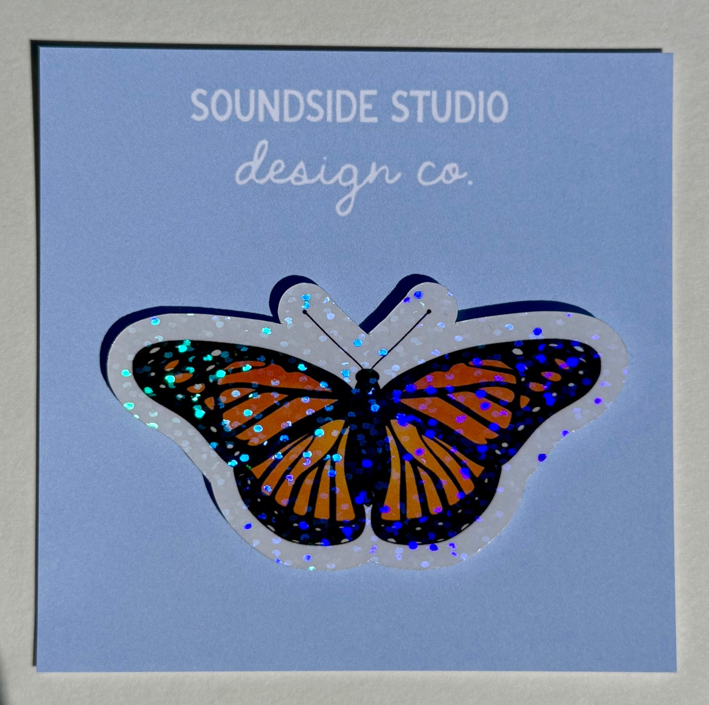 Butterfly Holographic Sticker
