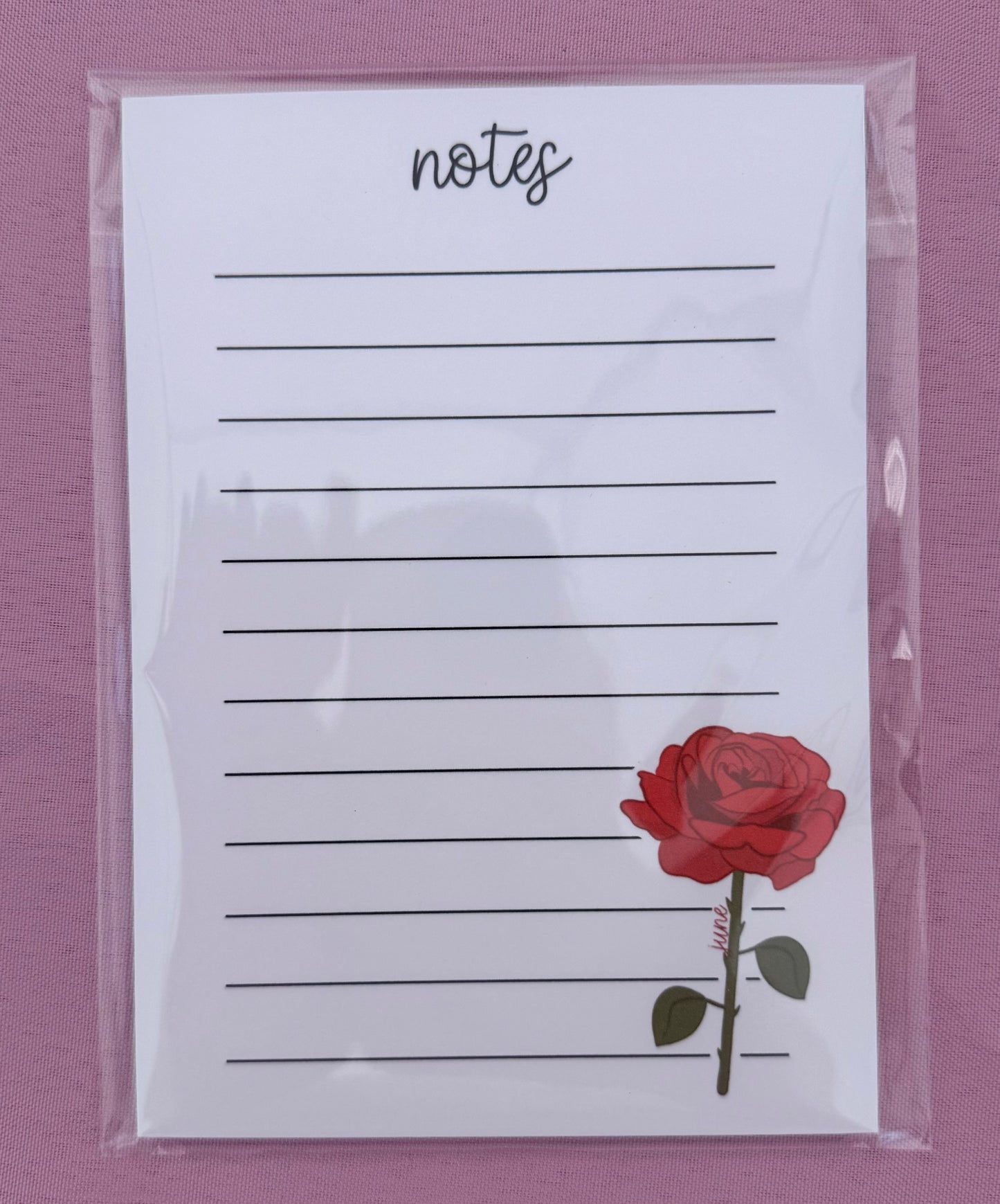 Birth Flower Notepads