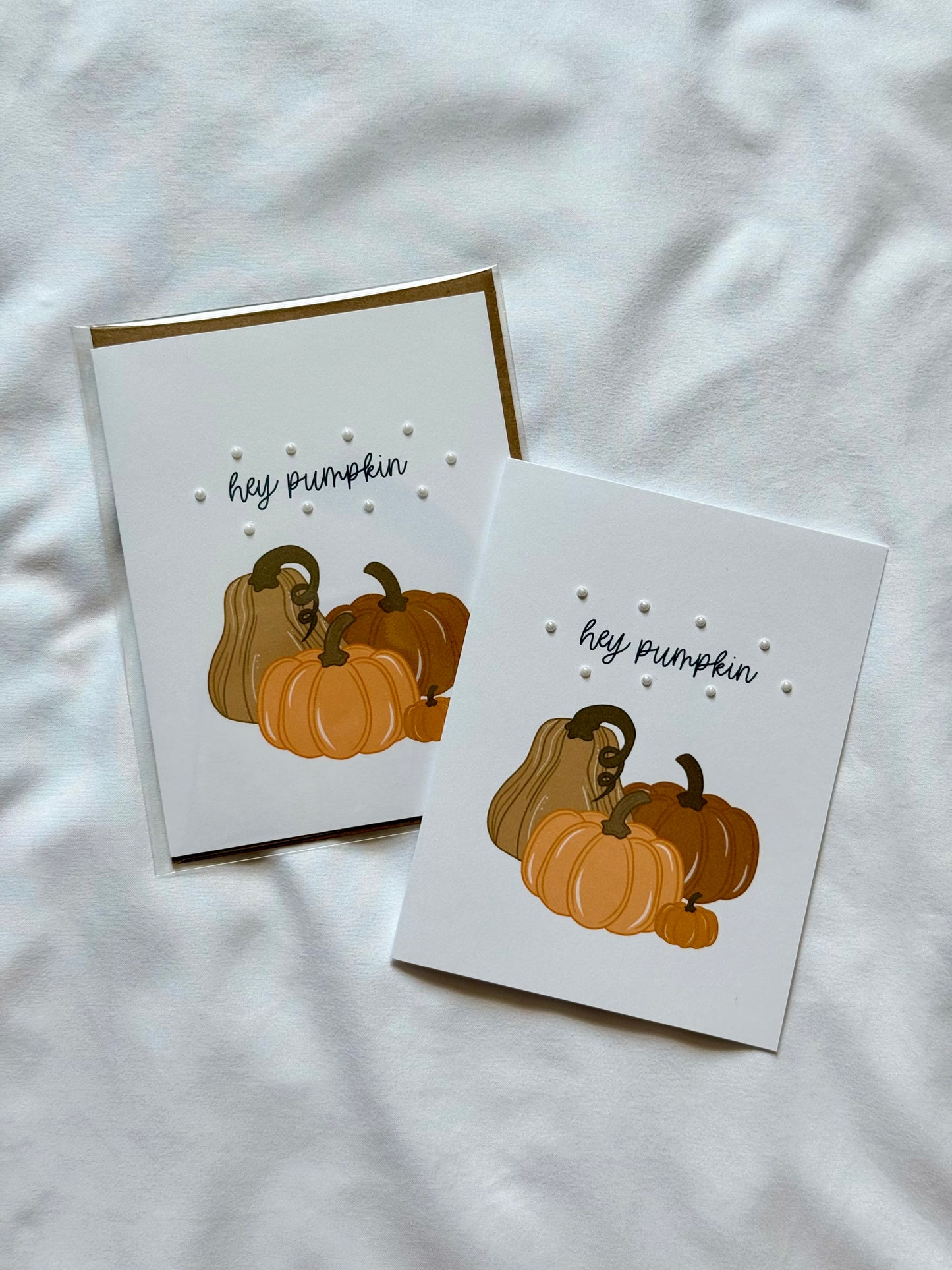 Hey Pumpkin - Greeting Card