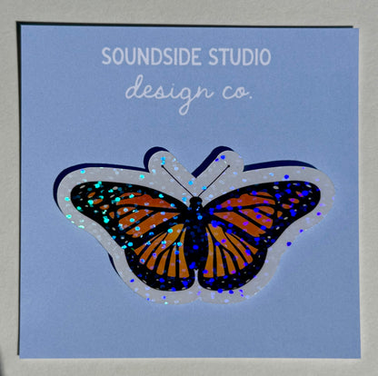 Butterfly Holographic Sticker
