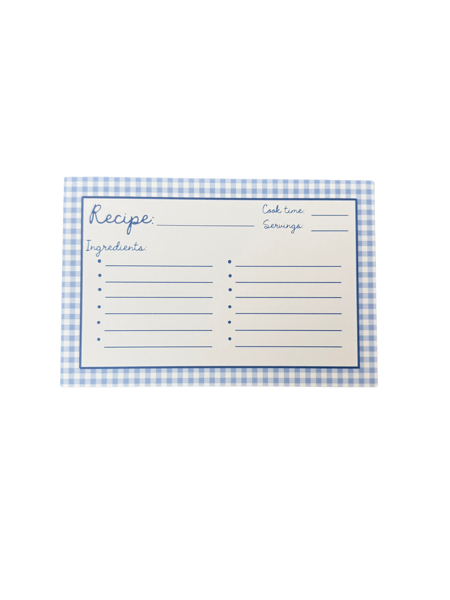 Recipe Cards